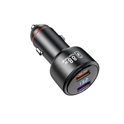 Yeni araç şarj cihazı, Huawei 88W süper hızlı şarj araç çakmağı bir ila iki dönüştürme fişi için uygundur.