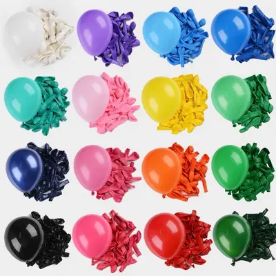 5 Inch Macaron Grid Matte Balloons Party Decoration - 7