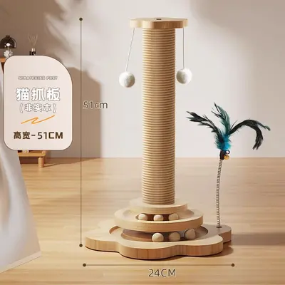 Cat scratch board, sisal, multi-purpose climbing toy - 8