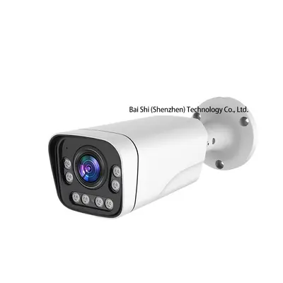5MP çift ışık tam renkli HD gece görüşü metal POE gözetim kamerası yüz tanıma 5x optik zoom sınır ötesi