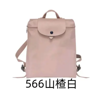 Dragon Embroidered Nylon Backpack, Waterproof and Foldable - 10