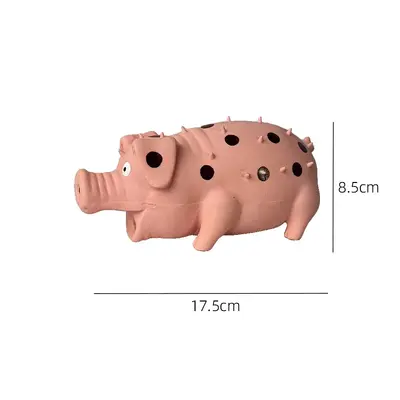 Hund Latex Quietsch-Igel Spielzeug Zahnreinigung - 9
