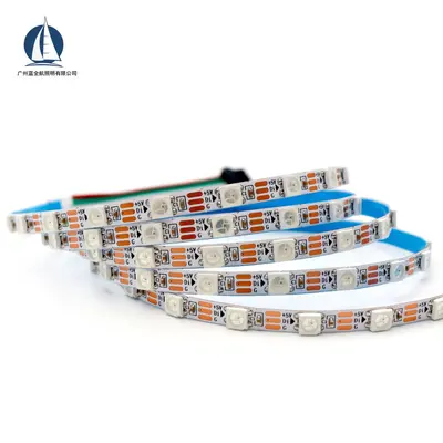 Alçak gerilim 3v 5v 2835 5mm genişliğinde 8mm genişliğinde led kendinden yapışkanlı lamba USB pil ile gece lambası dekoratif boyama