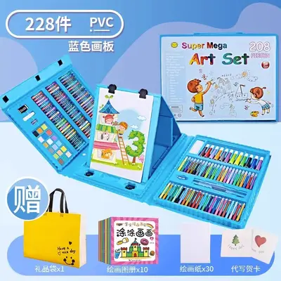 Aquarellstift-Set, 208 Teile für Kinderkunstprojekte - 9