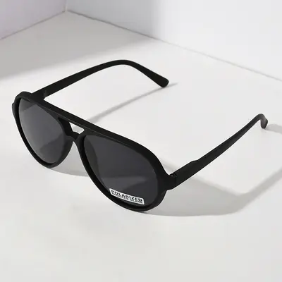 Cross-Border Custom Sunglasses Dual-Beam Sunglasses Cross-Border Fashion Outdoor Sports Glasses TAC Polarized Sunglasses