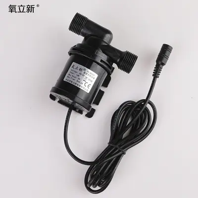 12V 24V DC Brushless Booster Pump, 180° Angle, Solar Shower and Heating - 5