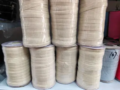 High-Elasticity Flat Rubber Drawstring Elastic Band for Garments - 11