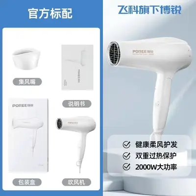 High-Power Hair Dryer with Strong Airflow, Model PH1626