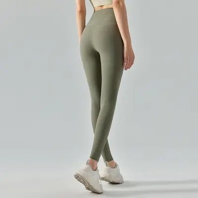 Nulux High-Waist Tight Yoga Pants for Women, High-Elastic with Belly Control - 5