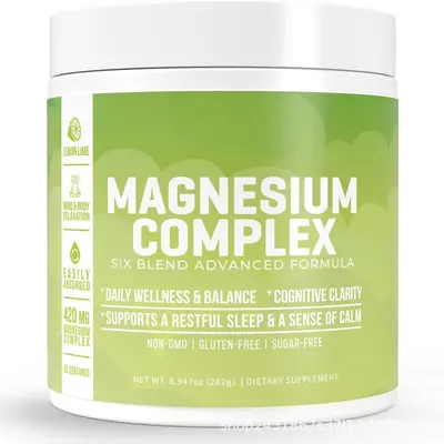 Grenzüberschreitendes Bestseller-Magnesiumglycinat-Pulver Nahrungsergänzung – Glycine Magnesium Powder Pfirsich-Tee