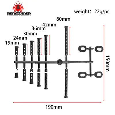 RS R445 model araba kasası, 1/8 büyük ayak rallisi