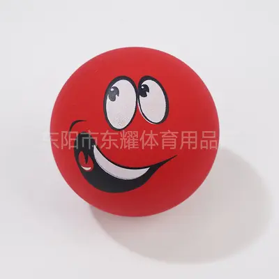 6 cm Renkli Kauçuk Elastik Top, İçi Boş, Çocuk Oyuncağı - 12