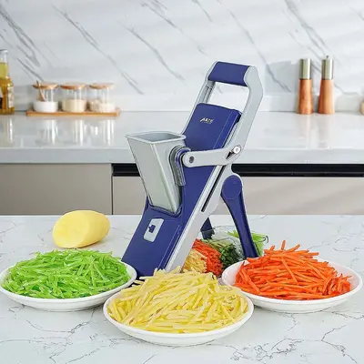 Multi-function vegetable cutter, manual grater and slicer, potato grater