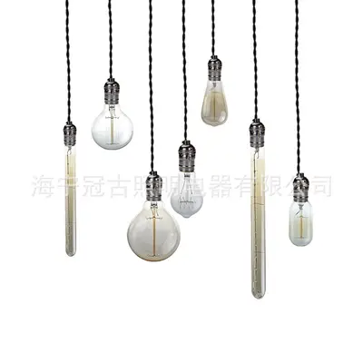 G80 Edison Bulb 40W Spiral Vintage Tungsten Filament 220V