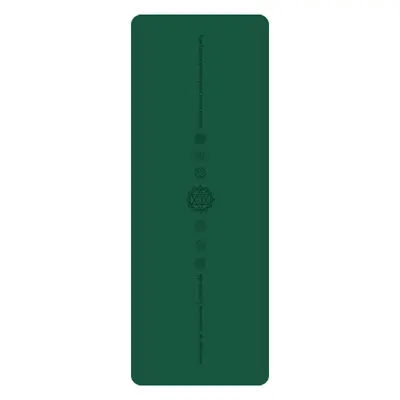 Weiße PU-Leder Naturkautschuk-Yogamatte, rutschfest, schweißabsorbierend - 8