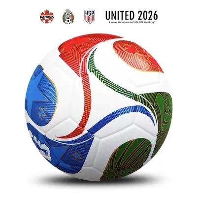 2026 World Cup Football Size 5 Laminated, Size 4 Glued, Size 3 PU Stitched - 10