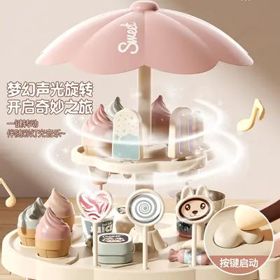 Ice Cream Cart Pretend Play Set for Girls, Ages 3 to 6 - 3