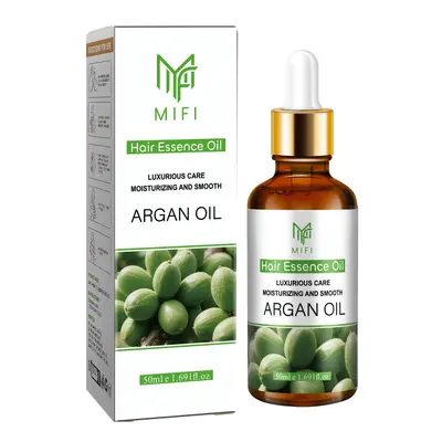 Argan yağı saç bakım yağı, saçları yumuşatır ve kabarmayı önler, 50 ml - 6