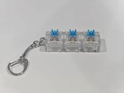 3D打印下沉式底座1键2键4键3键机械减压按键玩具解压钥匙扣试轴器 - 8