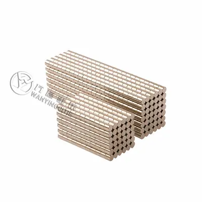 Round NdFeB Strong Permanent Magnet, High Strength