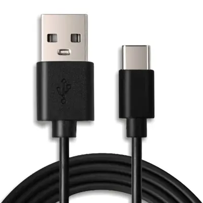 Type-C Charging Cable, Short, Compatible with Small Fans and Shavers