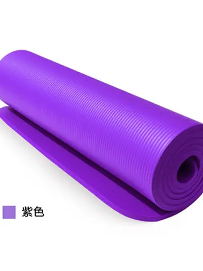 NBR Yoga Matı, Kaymaz, Kalın ve Uzun, Ev Kullanımı İçin - 4