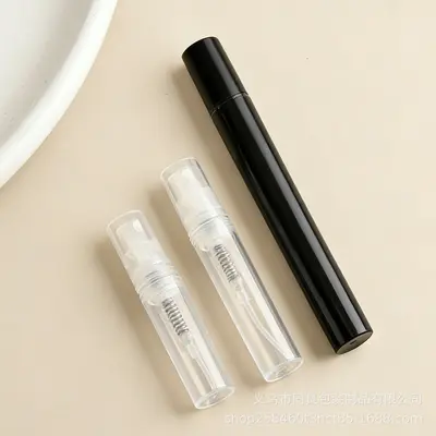 Stokta 2ml 3ml 5ml bayonet parfüm kalemi parfüm şişesi plastik dağıtıcı şişe sprey şişe deneme paketi üretici doğrudan
