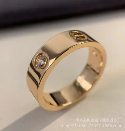 Snake bone ring luxury design 18K gold plated star motif - 13