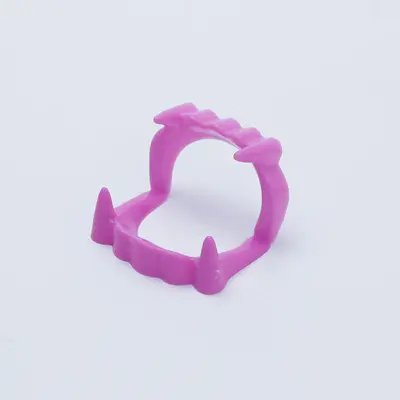 Halloween Light-Up Finger Teeth and Zombie Nails Costume Accessory - 9