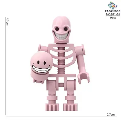 Pixel People World Verity Monster Building Block Figure - 7