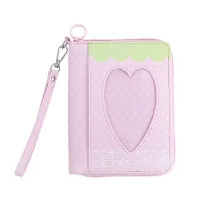 RosyPosy strawberry pattern passport holder card and money storage