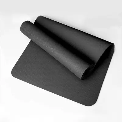 TPE-Yogamatte 6/8 mm mit Positionslinien, verdickt - 9