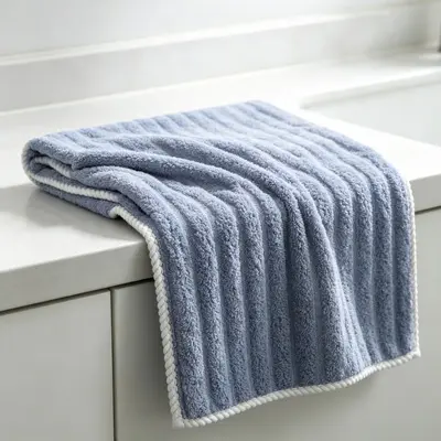 Sugar velvet coral velvet towel, face towel, absorbent, quick-drying, non-shedding, unisex bath towel, hand towel - 8