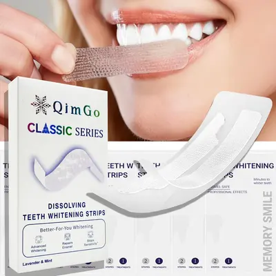 No-Residue Teeth Whitening Strips, Removes Yellow Stains - 3