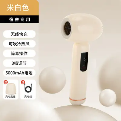 Cordless Hair Dryer, Quiet, Negative Ion, Mini Travel Size - 13