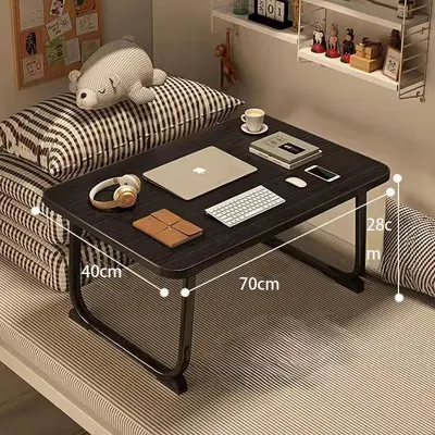 Bed-mounted small desk, bay window desk, bedroom computer desk, foldable desk, dormitory study desk, extra-large upper bunk desk - 9