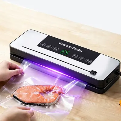 Vacuum sealing machine with cutter, household - 3