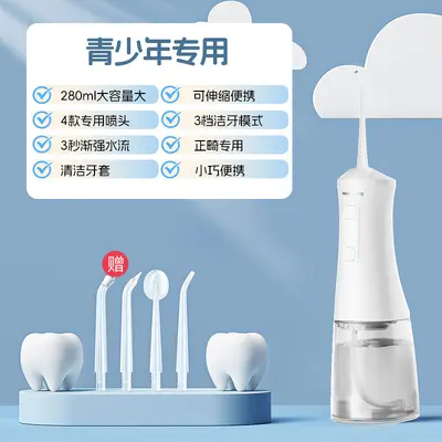 Portable Electric Water Flosser with Tartar Removal - 10