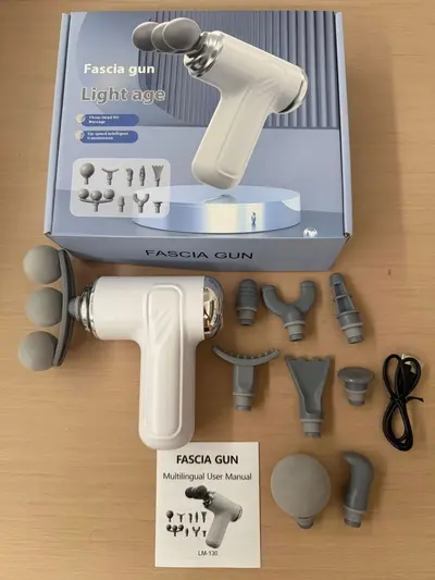 Mini masaj silahı derin vuruşlu kas gevşetme omuz boyun bel sırt - 7
