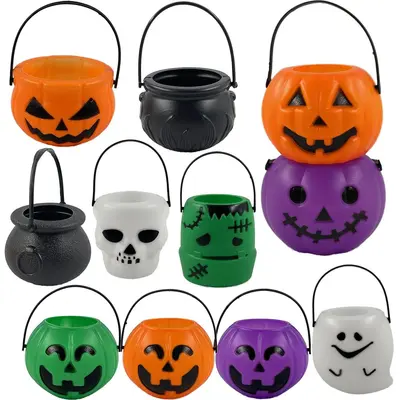 Halloween-Kürbisdose, klein, zum Aufhängen