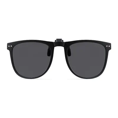 Foldable Polarized Clip-On Sunglasses, UV400 Protection - 12