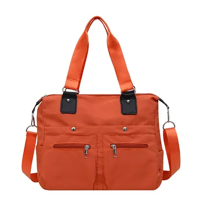 Leichte Damen-Handtasche aus Nylon mit großem Fassungsvermögen, Oxford-Stoff - 10