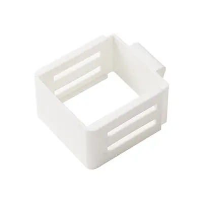 Refrigerator telescopic hanging box with adjustable clips