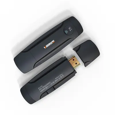 HDMI Kablosuz Aktarıcı Yüksek Çözünürlüklü Ses Video Aktarıcı 60 Metre Kablosuz Aynı Ekran Proyeksiyonu Cihazı Çoklu Bire Bir Desteğiyle