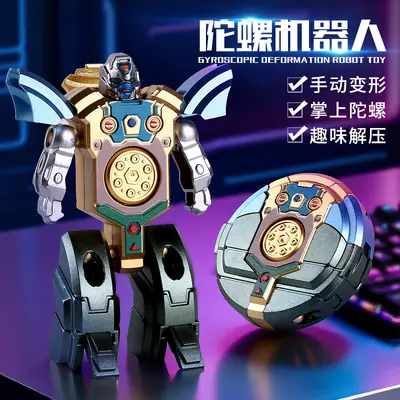 Verwandelbarer Roboter Fidget Spinner Stressabbau-Spielzeug