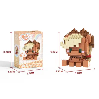 Compatible Lele Pony Cartoon Figure Building Blocks Set, Educational Toy for Girls - 11