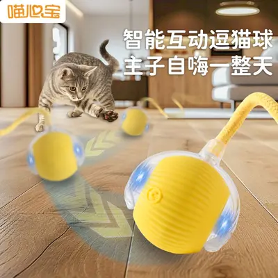 Automatic Electric Dog Ball, Self-Play Smart Interactive Dog Toy