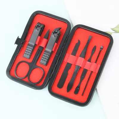 Manicure Tool Set, 7 Pieces, Portable Nail Clipper Set - 10