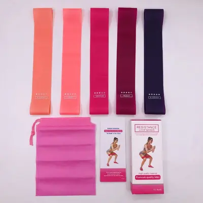 Silicone Resistance Band for Glute Training, Yoga and Fitness - 4
