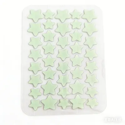Star Pimple Patch, Hydrocolloid Fluid-Absorbing, Invisible, Makeup-Compatible - 11